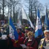 Demonstracja OZZPiP przed Sejmem - 22 marca 2011 r.